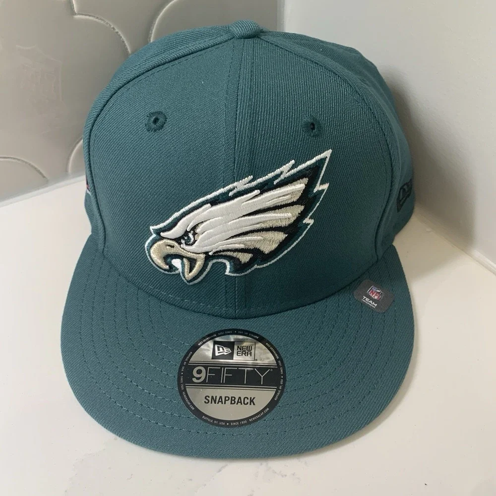 Philadelphia Eagles New Era 9FIFTY Super Bowl LIX Champs Adjustable Snapback Hat